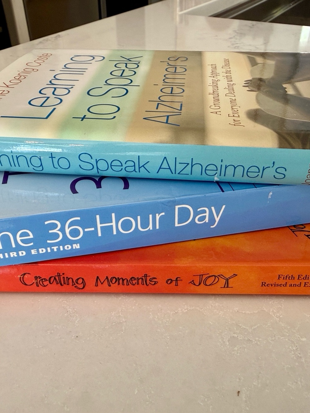 3 Book Lot Alzheimer’s Dementia Caregiving Family Caregiver Guides
